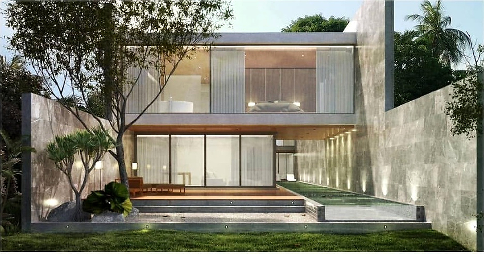 ภาพออกแบบ 3D บ้านพักอาศัย Darasiri Residence จังหวัดสมุทรสาคร