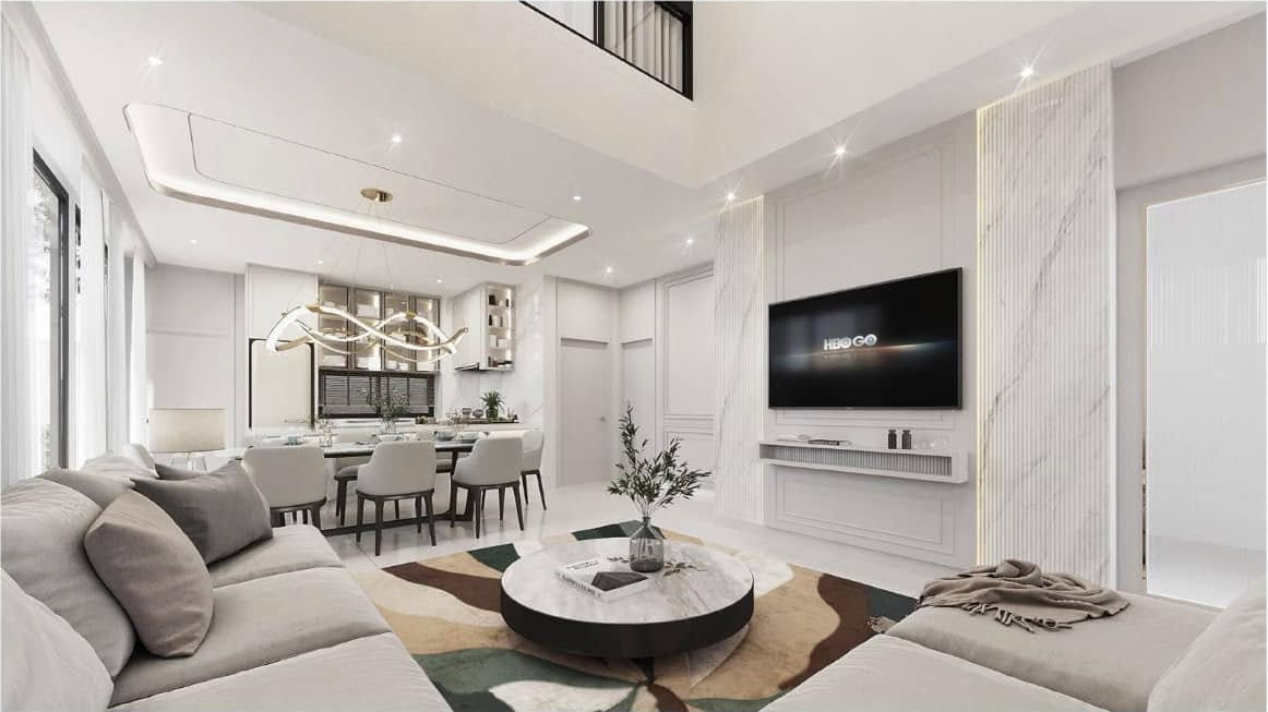 ภาพออกแบบ 3D บ้าน Nue Connex House Donmueang ของ K Jib และ K’James